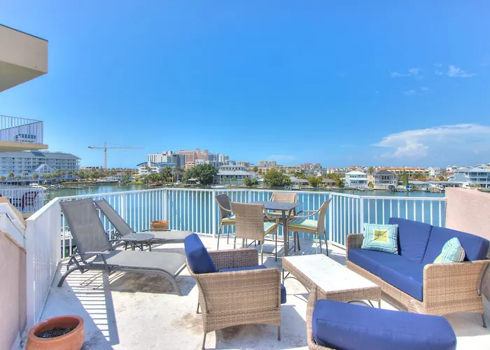 Bayway Luxury Waterfront Townhome & Pool Ferienhaus Clearwater Beach